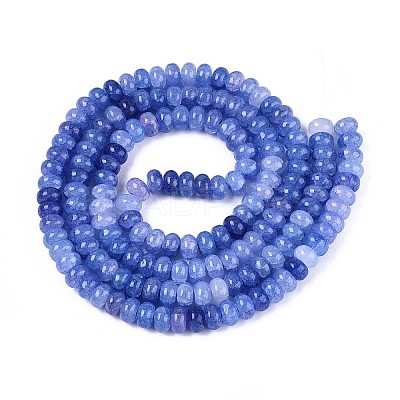 Glass Beads Strands GLAA-N059-5x8mm-19-1