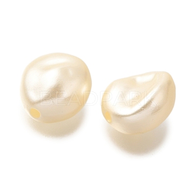 ABS Plastic Imitation Pearl Beads KY-I009-24-1