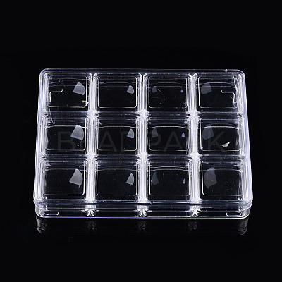 Rectangle Polystyrene Plastic Bead Storage Containers CON-N011-045-1