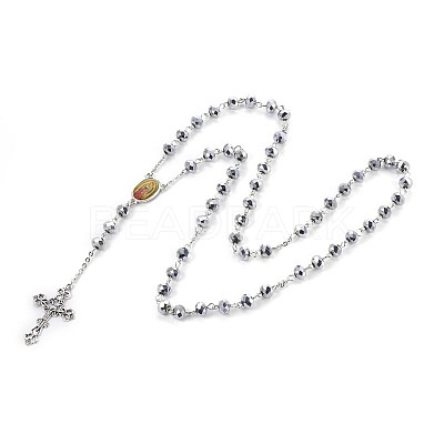 Alloy Pendant Necklaces NJEW-JN02272-1