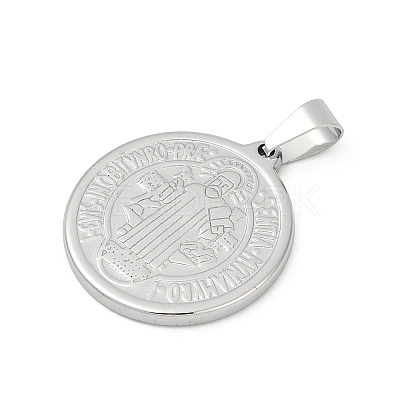 304 Stainless Steel Pendants LS-STAS-A053-24C-P-1