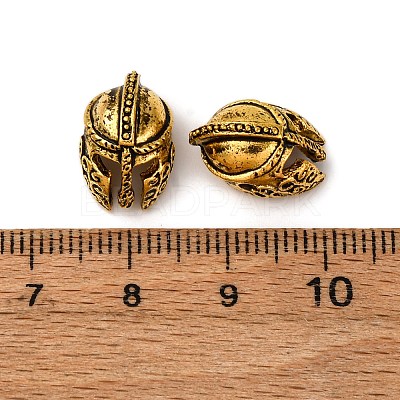 Tibetan Style Alloy Beads PALLOY-E420-AG-1