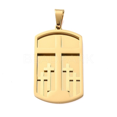 Easter 304 Stainless Steel Pendants STAS-E527-06G-1