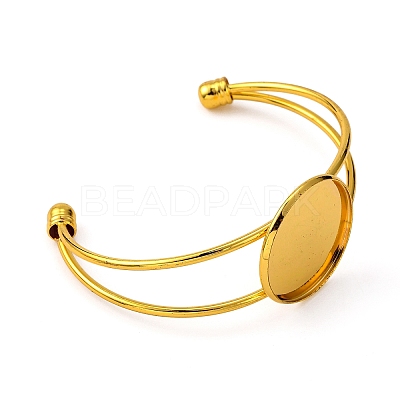 Brass Cuff Bangle Making KK-J184-49G-1