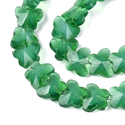 Opaque Glass Beads Strands GLAA-N073-01D-1