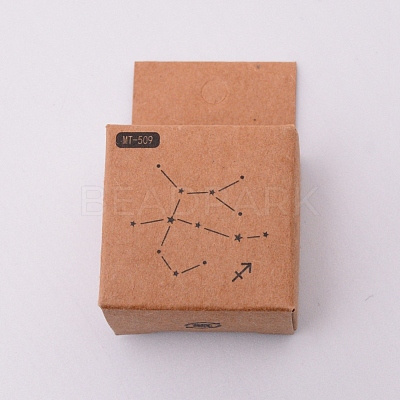 Wooden Stamps DIY-WH0175-46I-1