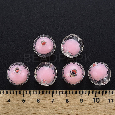 Transparent Acrylic Beads TACR-S152-14A-A01-1