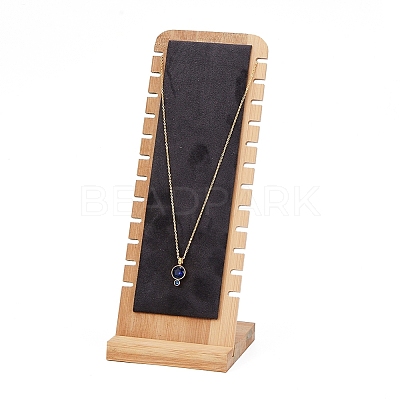 Bamboo Necklace Display Stand NDIS-E022-04A-1
