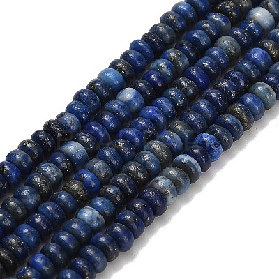 Natural Lapis Lazuli Beads Strands G-L635-A33-4x2mm-01-1