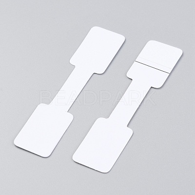 Paper Jewelry Display Price Label Cards CDIS-H004-02A-1