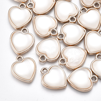 UV Plating Acrylic Pendants OACR-T005-65KC-1