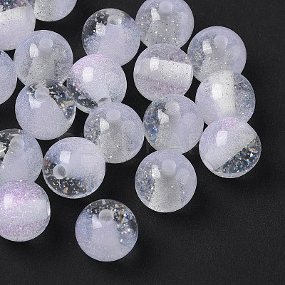 Two Tone Resin Beads LS-RESI-Q025-02A-C-1