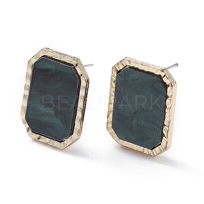 (Defective Closeout Sale) Alloy Stud Earring Findings PALLOY-XCP0001-72B-1