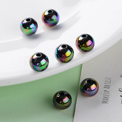 Opaque Acrylic Beads MACR-S370-D10mm-S002-1