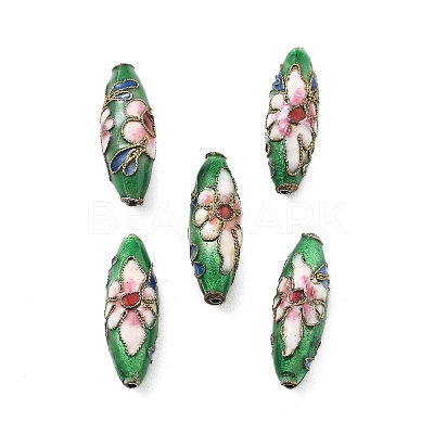 Handmade Cloisonne Beads CLB-Q002-07A-1