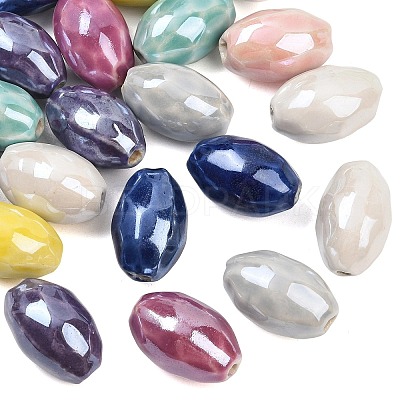 Glazed Porcelain Beads PW-WG559A4-M-1