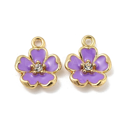 Alloy Enamel Pendants ENAM-D063-01G-06-1