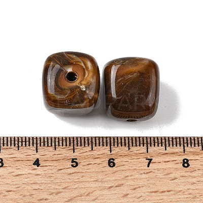 Opaque Acrylic Beads X-OACR-D320-01J-1