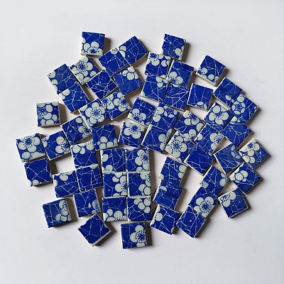 Handmade Porcelain Cabochons PORC-WH20003-05I-1