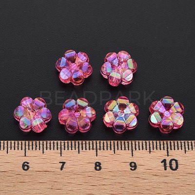 Transparent Acrylic Beads MACR-S373-06-C08-1
