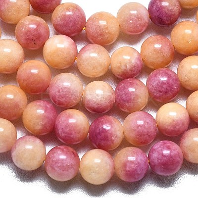 Natural Malaysia Jade Beads Strands G-L645-A01-10mm-32-1