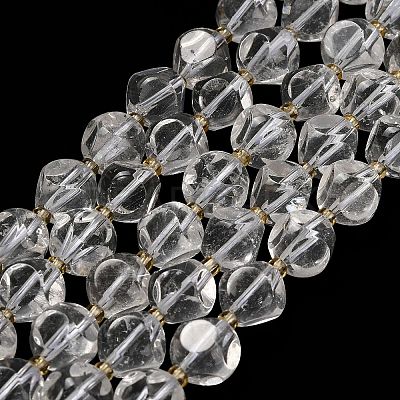 Natural Quartz Crystal Beads Strands G-K387-A16-03-1