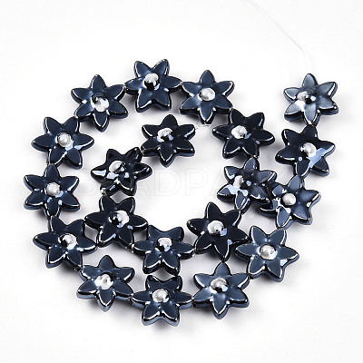 Handmade Porcelain Beads Strands PORC-N008-10A-1