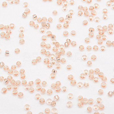 6/0 Transparent Glass Round Seed Beads SEED-J010-F6-L36-1