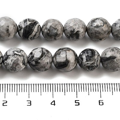 Natural Map Stone/Picasso Stone/Picasso Jasper Strands G-G099-10mm-27-1