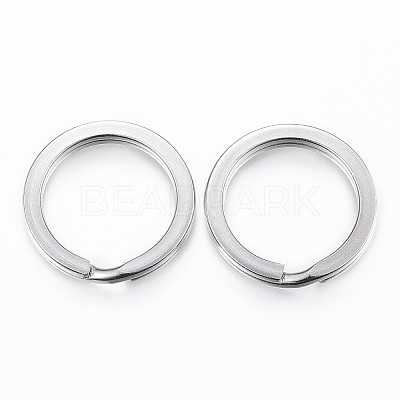 Tarnish Resistant 304 Stainless Steel Split Key Rings LS-STAS-P177-1.8x20mm-P-1