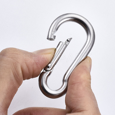 Tarnish Resistant 304 Stainless Steel Rock Climbing Carabiners STAS-N087-24B-01-1