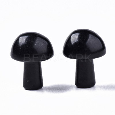 Natural Obsidian GuaSha Stone G-N0325-02S-1