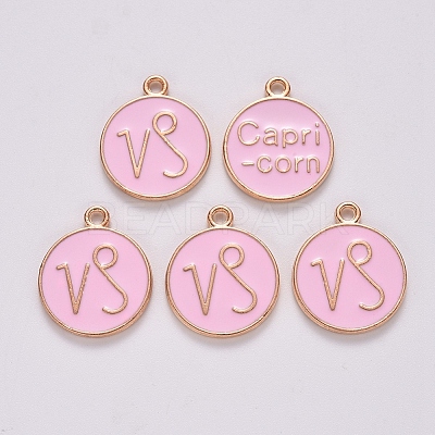Alloy Enamel Pendants LS-X-ENAM-S124-01B-09E-1