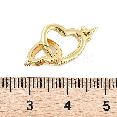 Brass Spring Gate Rings KK-P299-08G-1