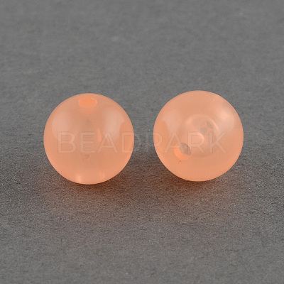 Imitation Jelly Acrylic Beads SACR-R836-6mm-01-1