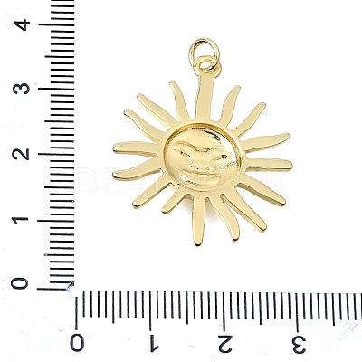Brass Pendants KK-CBAF3A5-01G-1