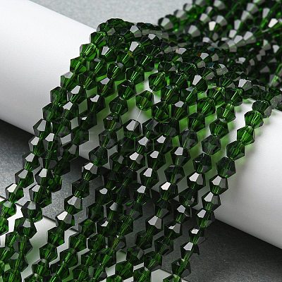 Transparent Glass Beads Strands GLAA-F029-3mm-25-1