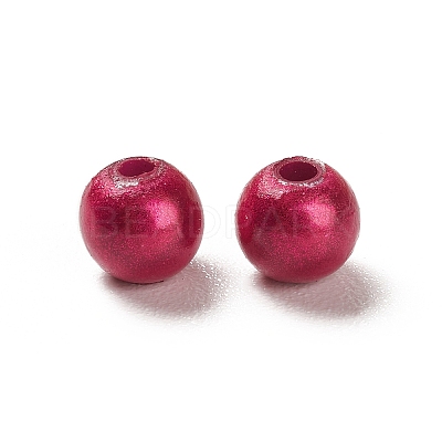 Spray Painted Acrylic Beads MACR-Q154-01D-1