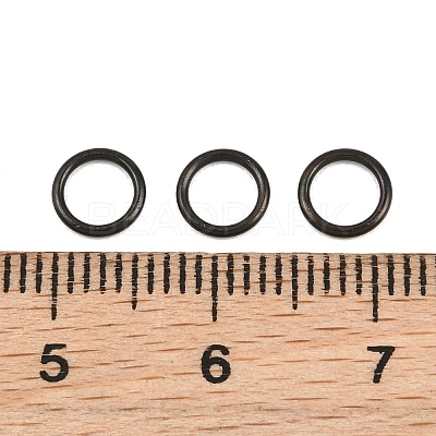 Ion Plating(IP) 304 Stainless Steel Closed Jump Rings STAS-G393-06B-13-1