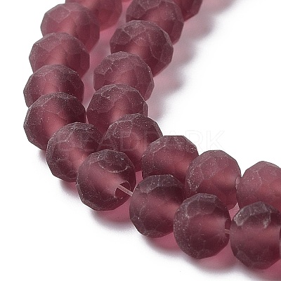 Transparent Glass Beads Strands EGLA-A034-T2mm-MD13-1