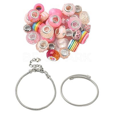 DIY European Style Bracelet Making Kits DIY-YW0008-12A-1