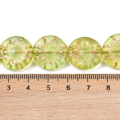 Czech Pressed Glass Beads GLAA-I061-47-1