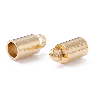 201 Stainless Steel Cord Ends X-STAS-H410-20G-I-1