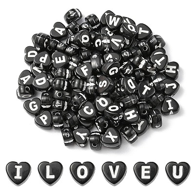 Craft Style Acrylic Beads MACR-YW0002-22B-1