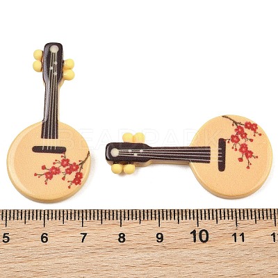 Musical Instrument Theme Resin Pipa Miniature Ornaments RE-CBA17C4-20D-1