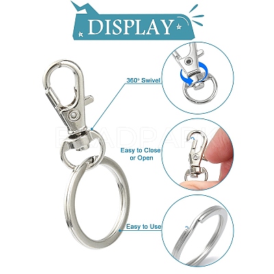 DIY Keychain Making Kit DIY-YW0007-67-1