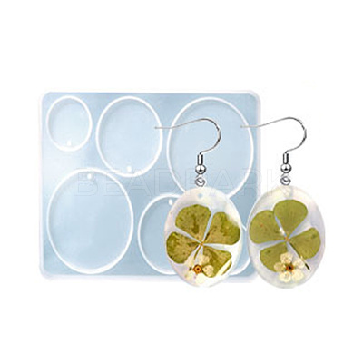 DIY Pendant Silicone Molds DIY-G065-01H-1