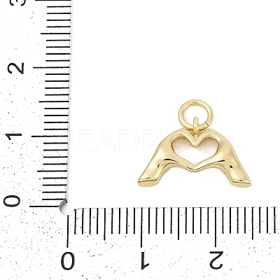 Brass Pendants KK-G522-21G-1