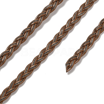 3-Ply PU Leather Braided Cord OCOR-Q059-01H-1