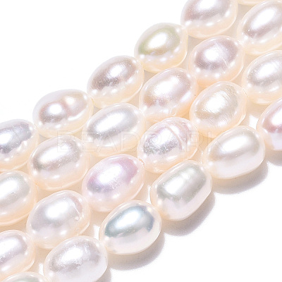Natural Cultured Freshwater Pearl Beads Strands X1-PEAR-N012-05M-1